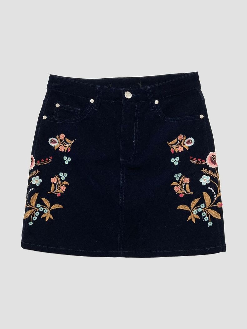 Falda corta VINTAGE - Talla 38 (VOP00935679)-0