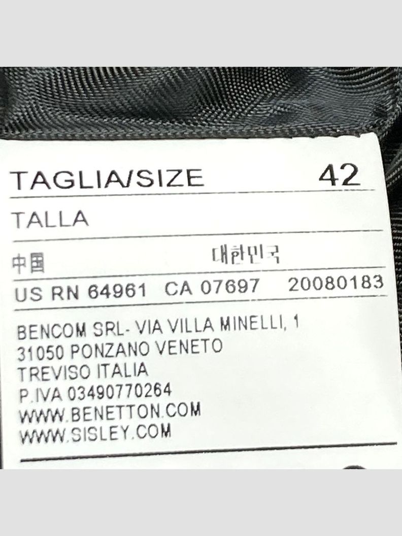 Falda corta SISLEY - Talla 38 (VOP00941171)-2