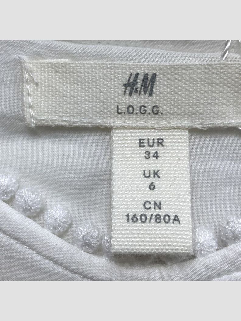 Vestido corto H&M - Talla XS (VOP00878759)-1