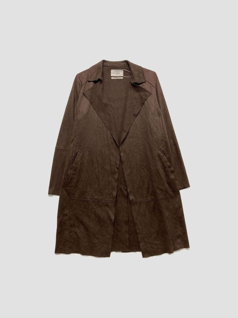 Abrigo BERSHKA - Talla S (VOP00854482)