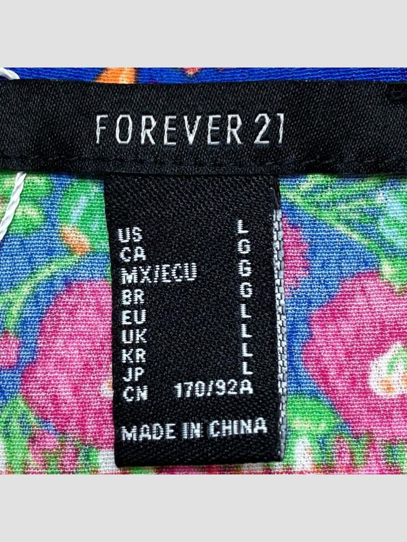 Camisa FOREVER 21 - Talla L (VOP00763992)-1