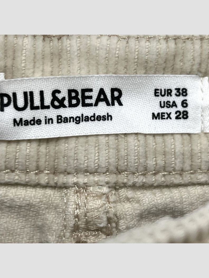 Pantalón PULL&BEAR - Talla 38 (VOP00909594)-1