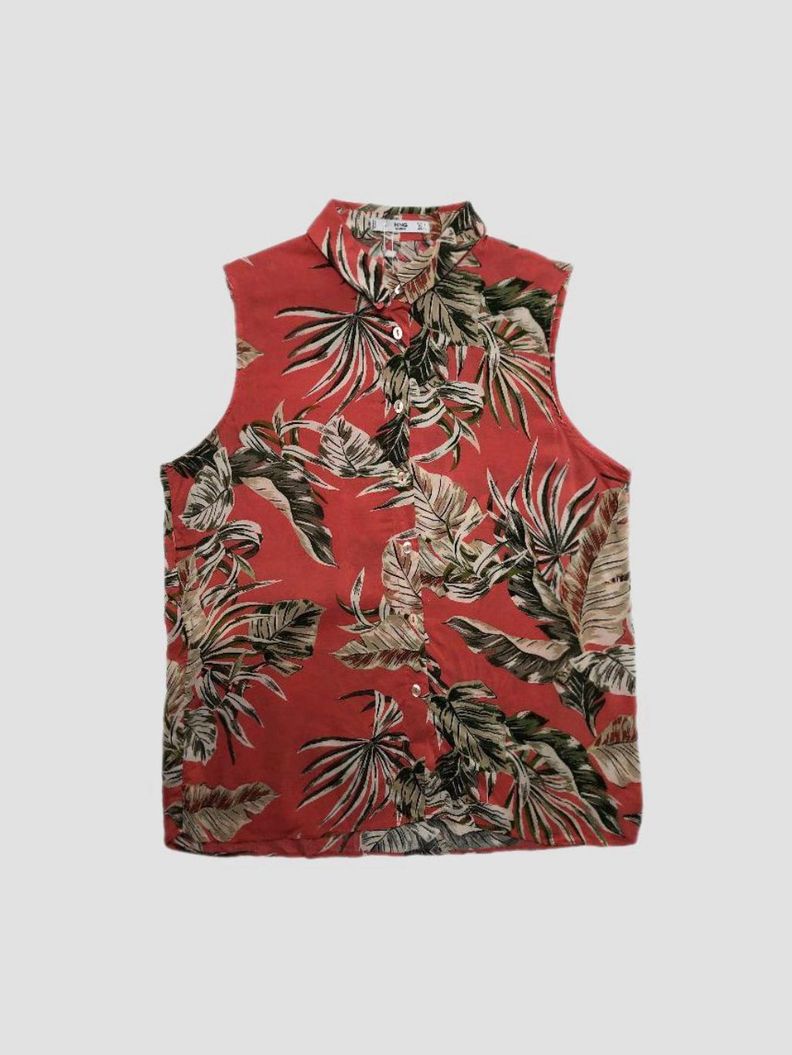 Polera sin mangas MANGO - Talla S (VOP00742677)-0