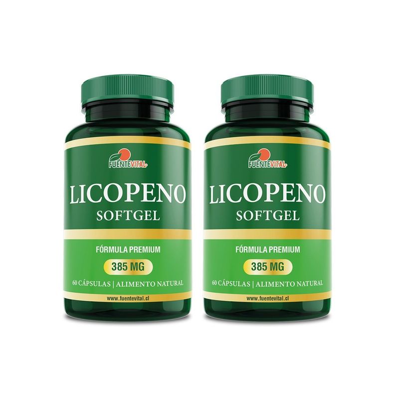 Licopeno Capsulas - Potente antioxidante natural pack x2-0