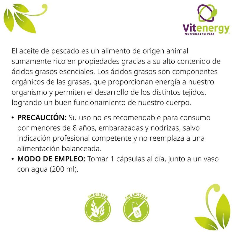 Omega 3 6 9 - Multi Fish Oil - EPA/DHA - Pack x 2 - Cápsula Soft Gel-2