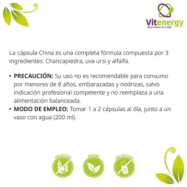 Cápsula china-chancapiedra-Uva Ursi- alfalfa pack x2-2