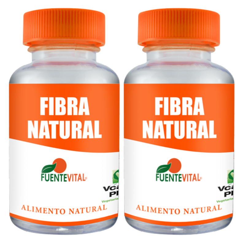 FIBRA NATURAL  CAPSULAS FUENTE VITAL SALUD DIGESTIVA - PACK x2