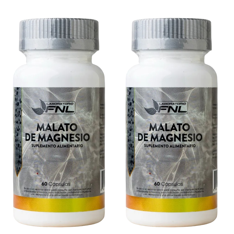MALATO DE MAGNESIO CAPSULAS 660 MG FNL - PACK x2