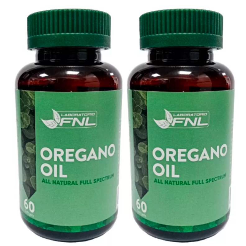 ACEITE  DE OREGANO OIL CAPSULAS VEGETALES - OFERTA PACK x2