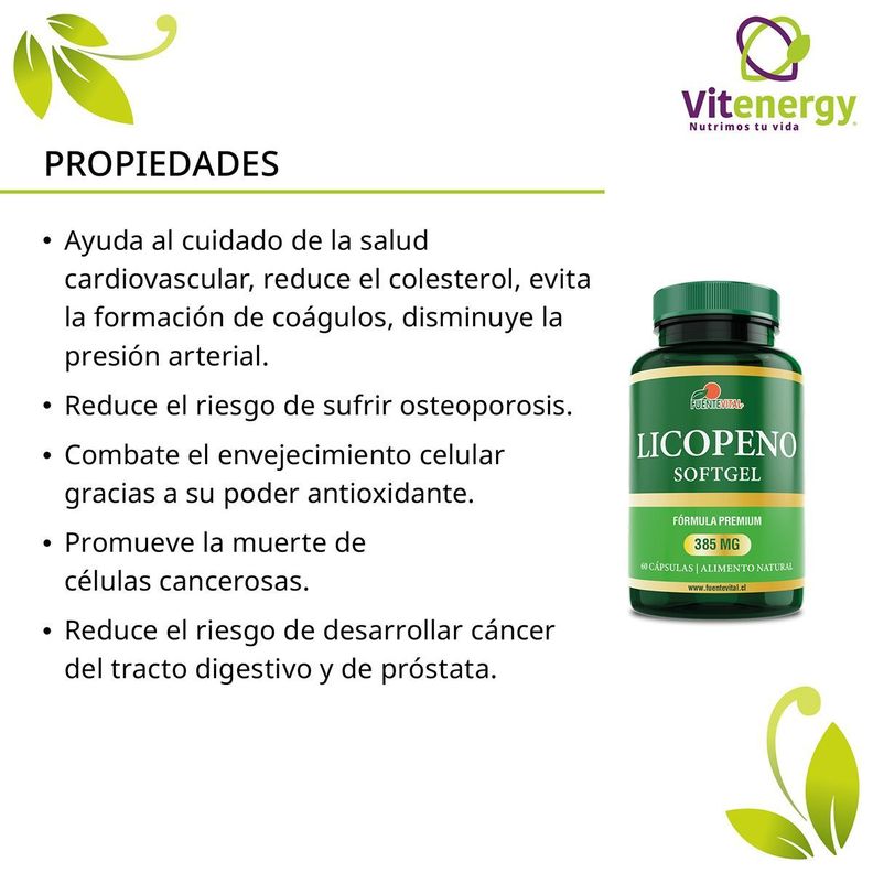 Colágeno Biotina - Zinc + Antioxidante Licopeno. Pack -1