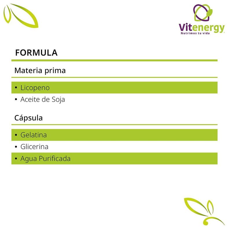 Colágeno Biotina - Zinc + Antioxidante Licopeno. Pack -6