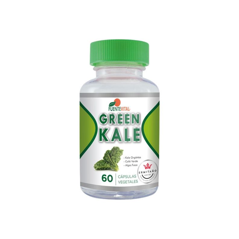 Kale + Té Verde+Alga Fucus-Digestivo Adelgazante natural-0