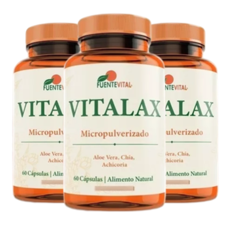 REGULADOR TRANSITO - ESTRENIMIENTO - LAXANTE NATURAL VITALAX PACK x3