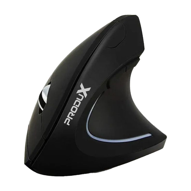  Mouse Inalámbrico Motomo BD075, Ergonomico Vertical, Color Negro -1
