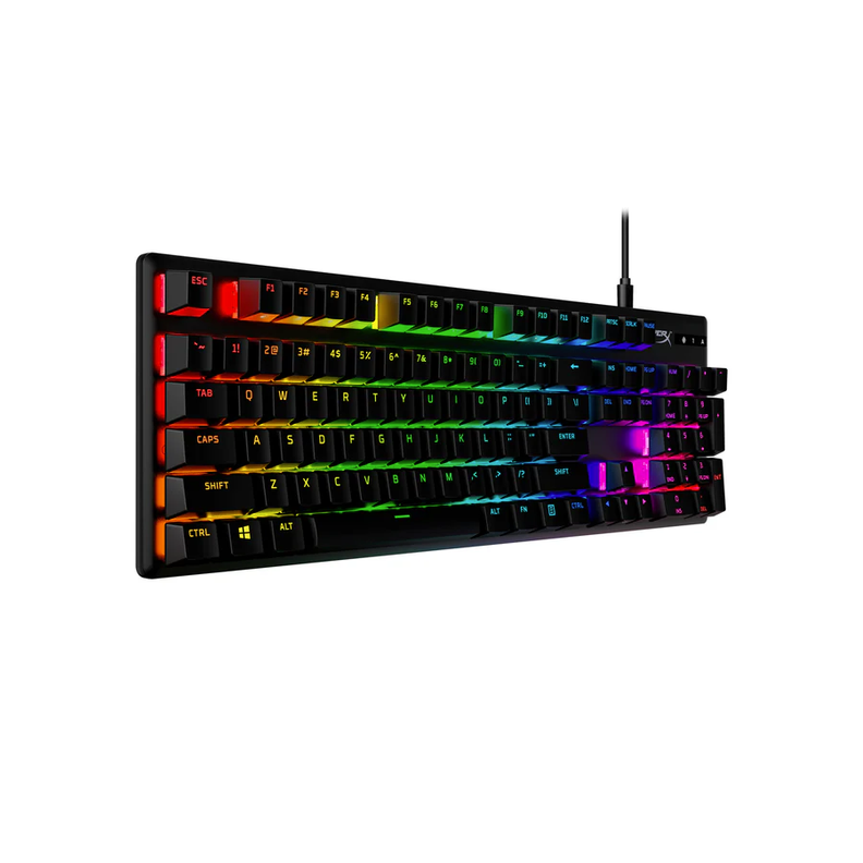 Teclado Gamer Hyperx Alloy Origins PBT RGB, Switch Red, Mecánico, Ingles-2