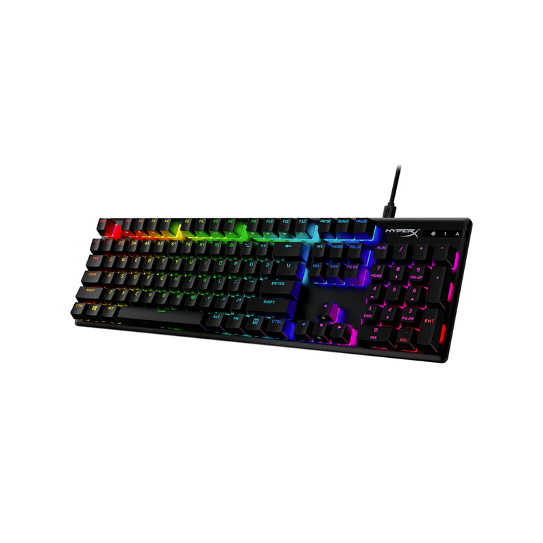Teclado Gamer Hyperx Alloy Origins PBT RGB, Switch Red, Mecánico, Ingles-3