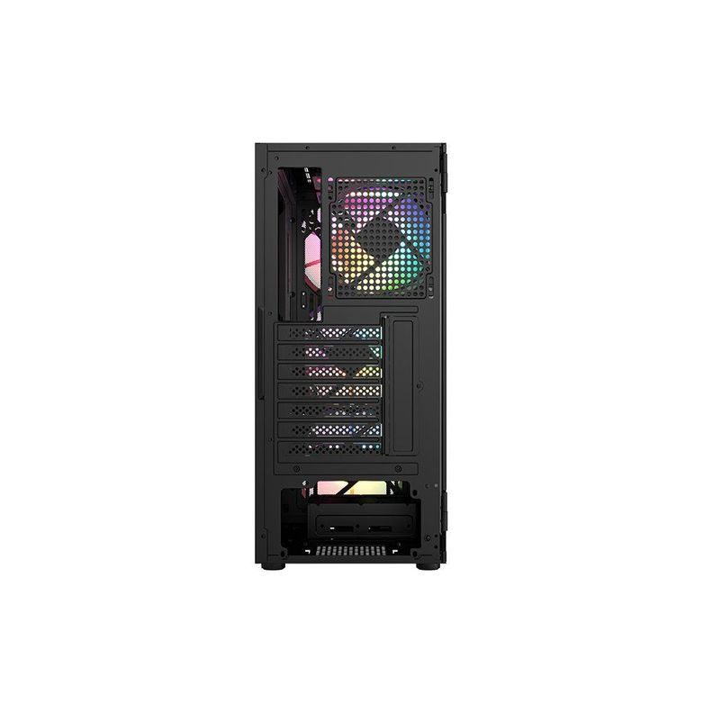 Gabinete Gamer XYZ AIRONE 100 Mesh Black, 6x 120/140mm A-RGB Fan, USB 3.0, ATX-3