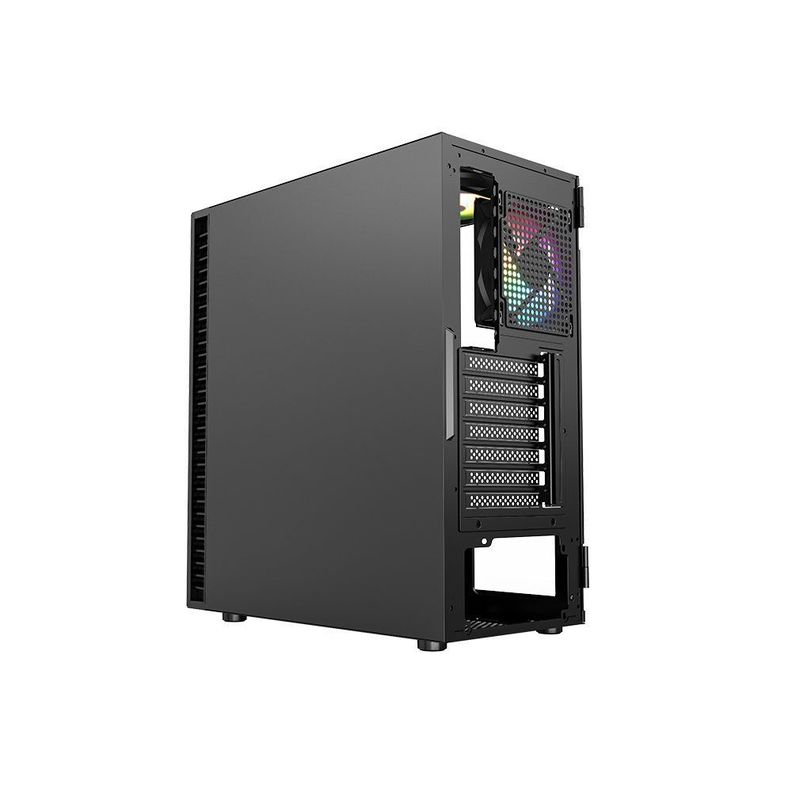 Gabinete Gamer XYZ AIRONE 100 Mesh Black, 6x 120/140mm A-RGB Fan, USB 3.0, ATX-4