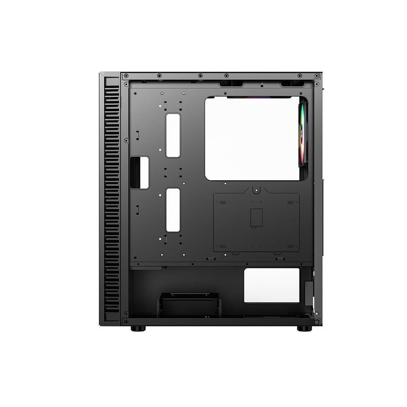 Gabinete Gamer XYZ AIRONE 100 Mesh Black, 6x 120/140mm A-RGB Fan, USB 3.0, ATX-6