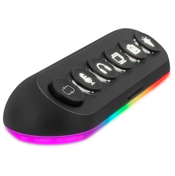 USB Hub Streamplify Deck, 6 Botónes, RGB, USB 3.0-1