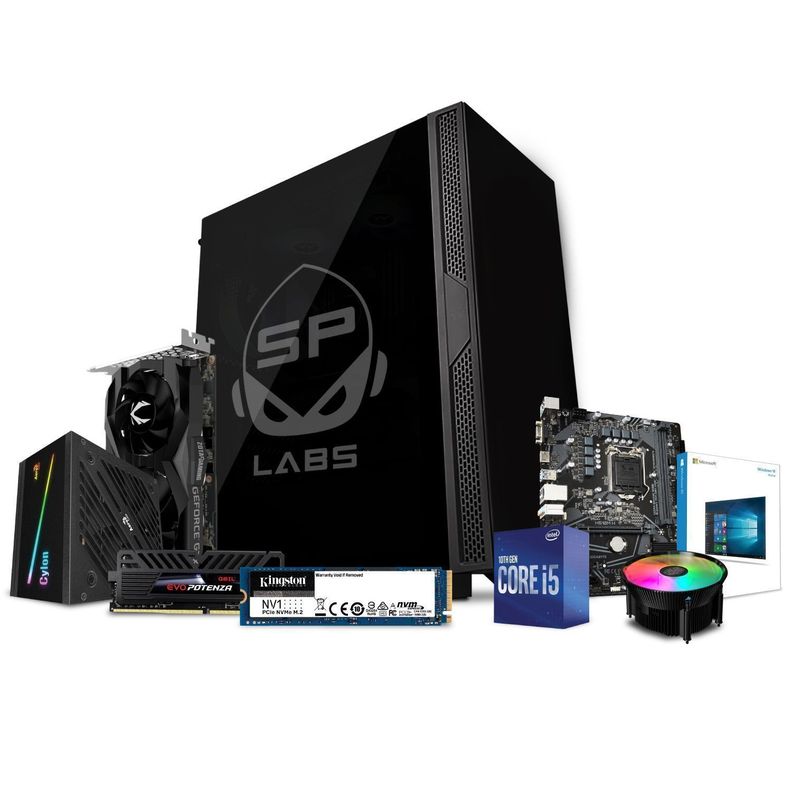 PC Gamer SP Labs Nemesis-K GTX1660 Super i5-10400F-0