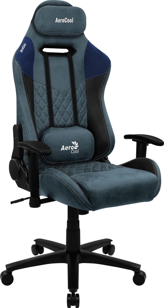 SILLA GAMER AEROCOOL DUKE STEEL BLUE-2