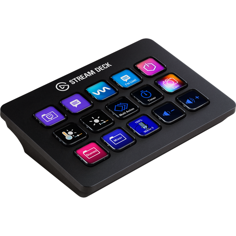 Streamdeck ElGato MK.2, 15 Teclas Programables, Negro-1