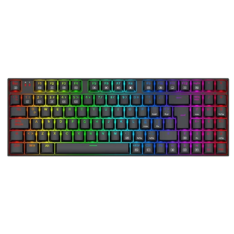 Teclado Gamer Redragon Ziggs K669-RGB, Red Switch, Español, Color Negro-0