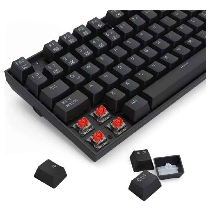 Teclado Gamer Redragon Ziggs K669-RGB, Red Switch, Español, Color Negro-2