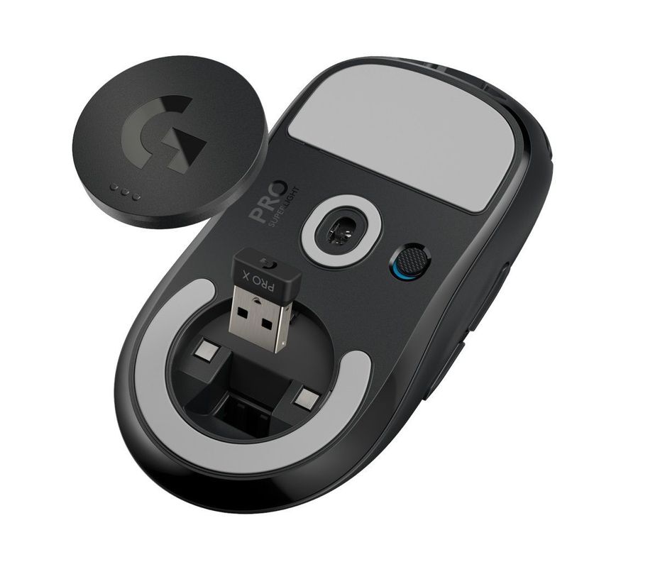 Mouse Pro X Superlight, Wireless, Lightspeed, Sensor Hero, 25000DPI, 1000Hz, Color negro-4
