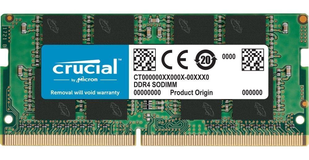 Memoria Ram DDR4 8GB 3200MHz Crucial SO-DIMM, CL22, Non-ECC, 1.2V-0