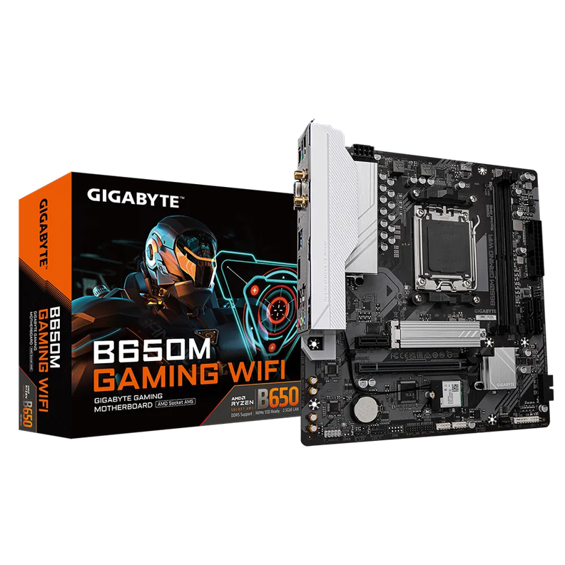 Placa Madre Gigabyte B650M GAMING WIFI, AM5, DDR5-0