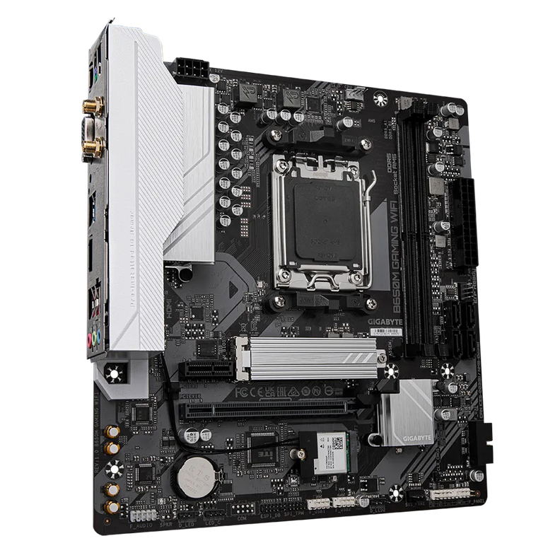 Placa Madre Gigabyte B650M GAMING WIFI, AM5, DDR5-1