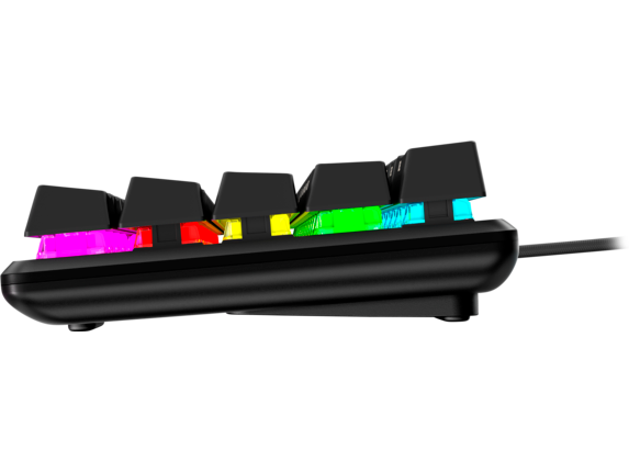 Teclado Gamer Mecánico HyperX Alloy Origins 60%, Switches Red, RGB, PBT, Layout Inglés, USB-C-3