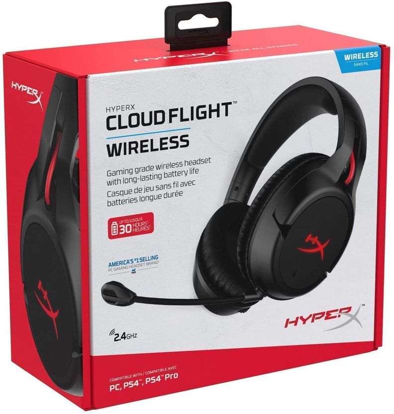 Audífonos Gamer HyperX Cloud Flight-4