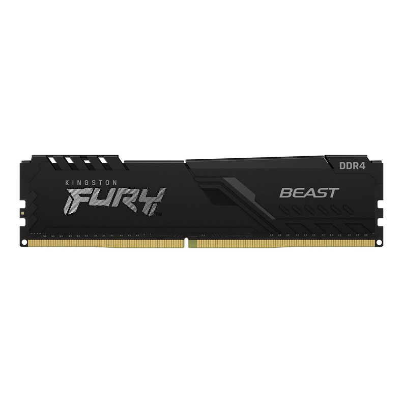 Memoria RAM DDR4 32GB 3200MT/s Kingston Fury Beast Black, CL16, DIMM, Intel XMP 2.0, 1.35V-0