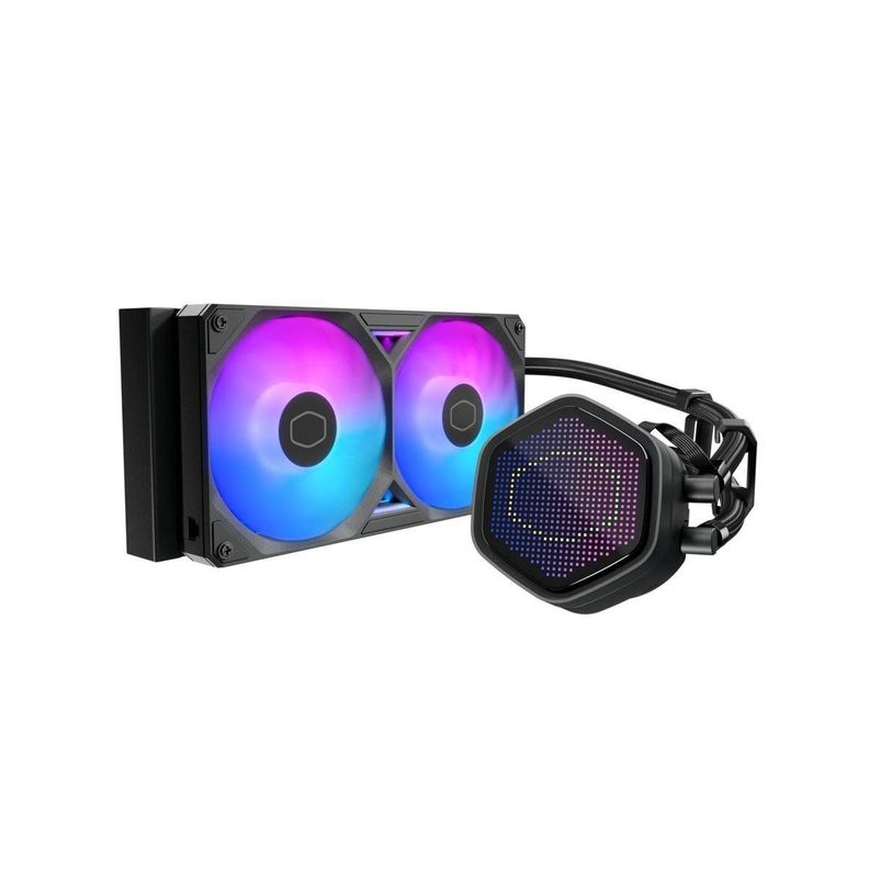 Refrigeracion Liquida Cooler Master ML240 Atmos II Pixel LED, 240mm, Intel/AMD, 2 Fans ARGB