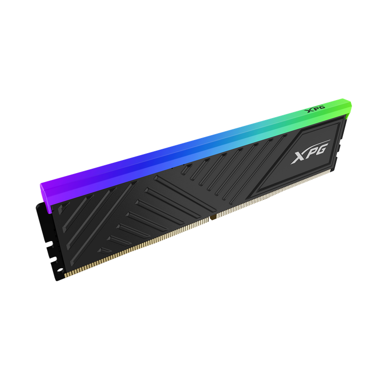 Memoria Ram DDR4 8GB 3200MT/s XPG SPECTRIX D35G RGB, CL16, UDIMM, 1.35V, Black-0