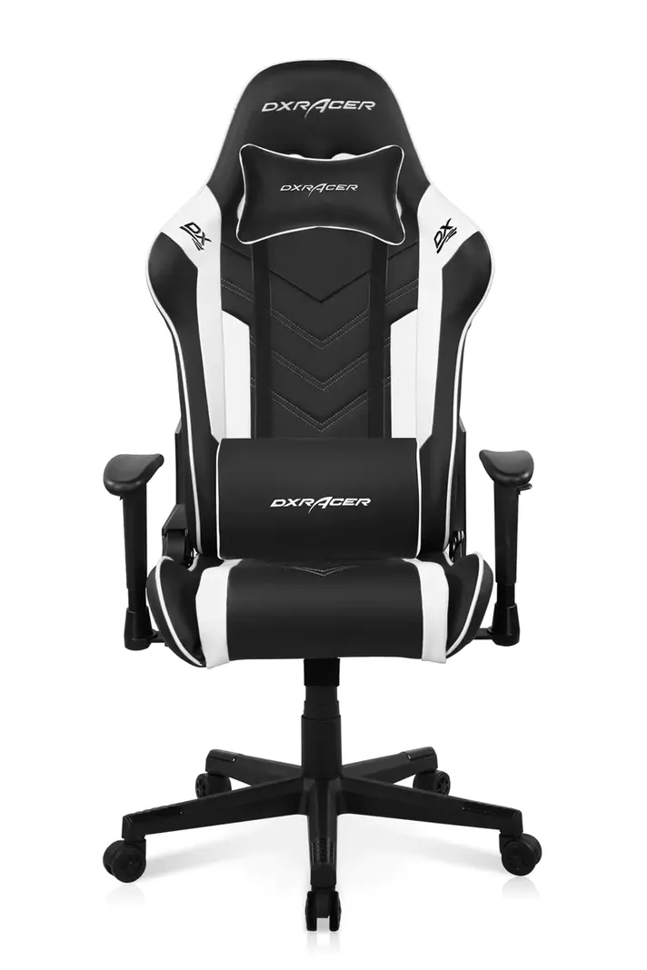 Silla Gamer Pro DXRacer F Series P132 Negro/Blanco-0