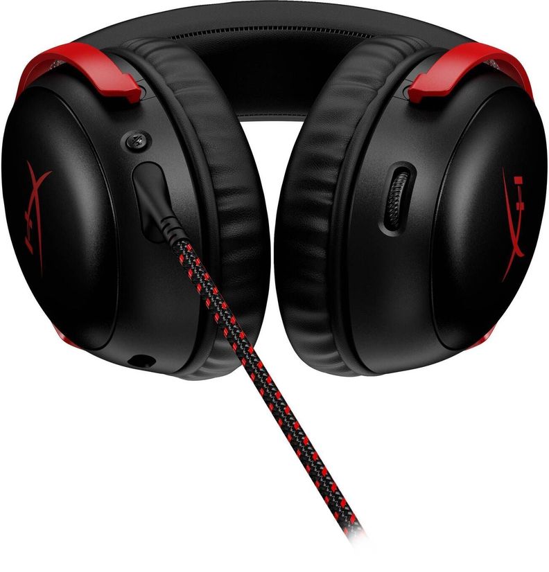Audífonos Gamer HyperX Cloud 3, 3.5mm, USB, Color Negro/Rojo-2