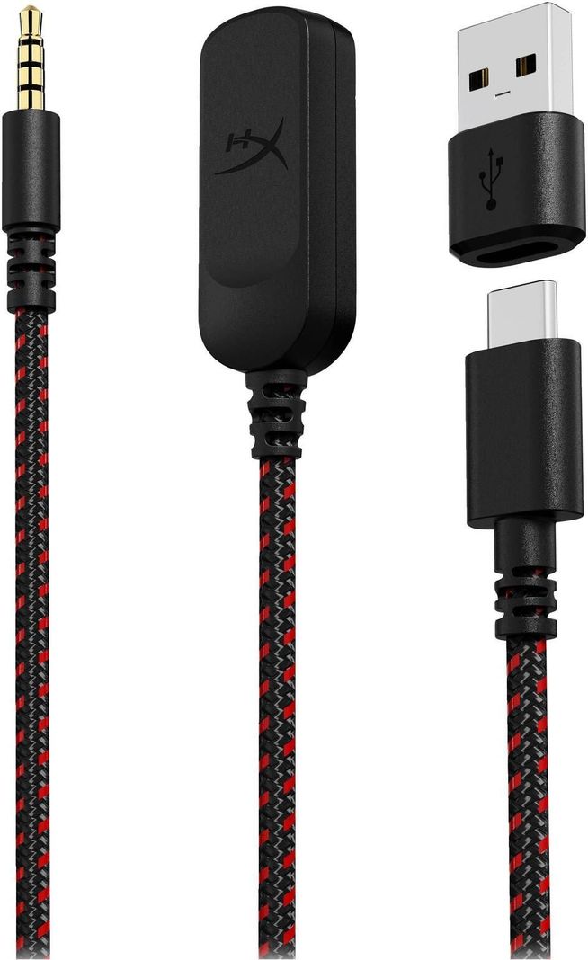 Audífonos Gamer HyperX Cloud 3, 3.5mm, USB, Color Negro/Rojo-3