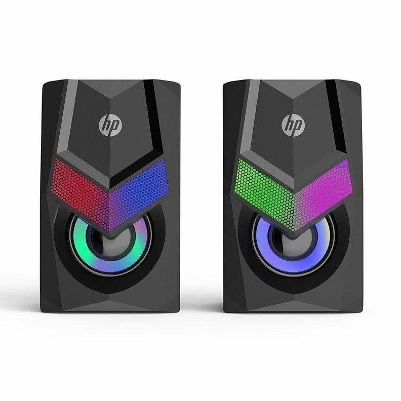 Altavoces Gamer HP DHE-6000, 3.5mm, USB, RGB-0