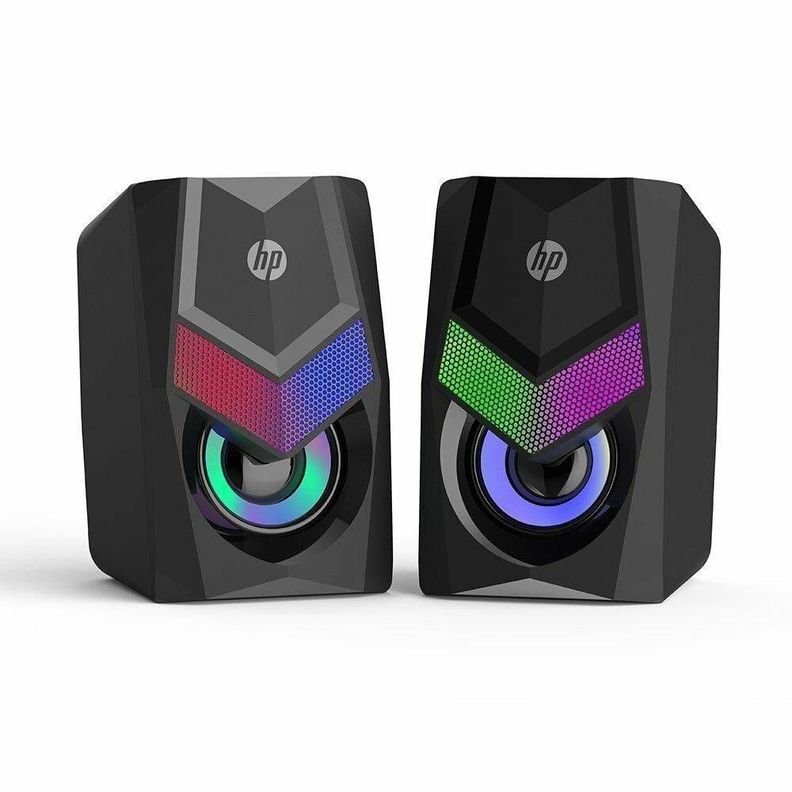 Altavoces Gamer HP DHE-6000, 3.5mm, USB, RGB-1