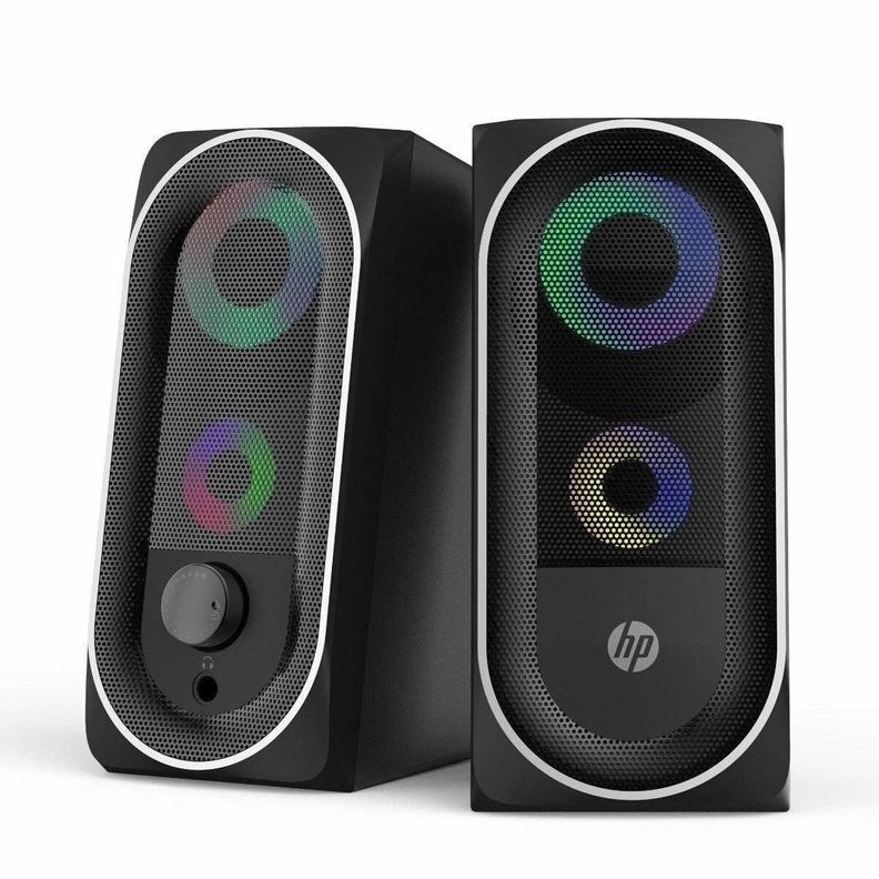 Parlantes Gamer RGB HP DHE-6001-1