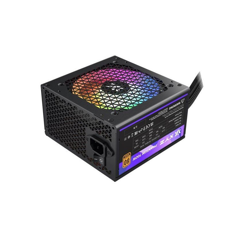 Fuente de Poder XYZ Phantom 700W, Certificada 80 Plus Bronze, PFC Activo-0
