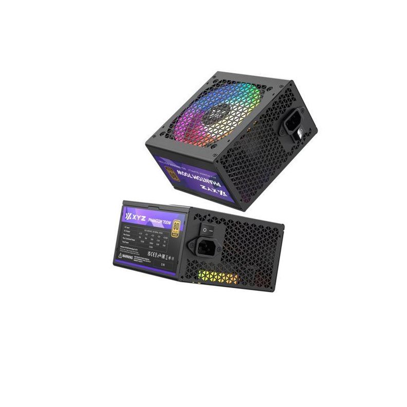 Fuente de Poder XYZ Phantom 700W, Certificada 80 Plus Bronze, PFC Activo-3