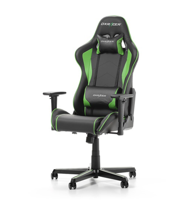 SILLA GAMER PRO DXRACER FORMULA SERIES BLACK/GREEN-0