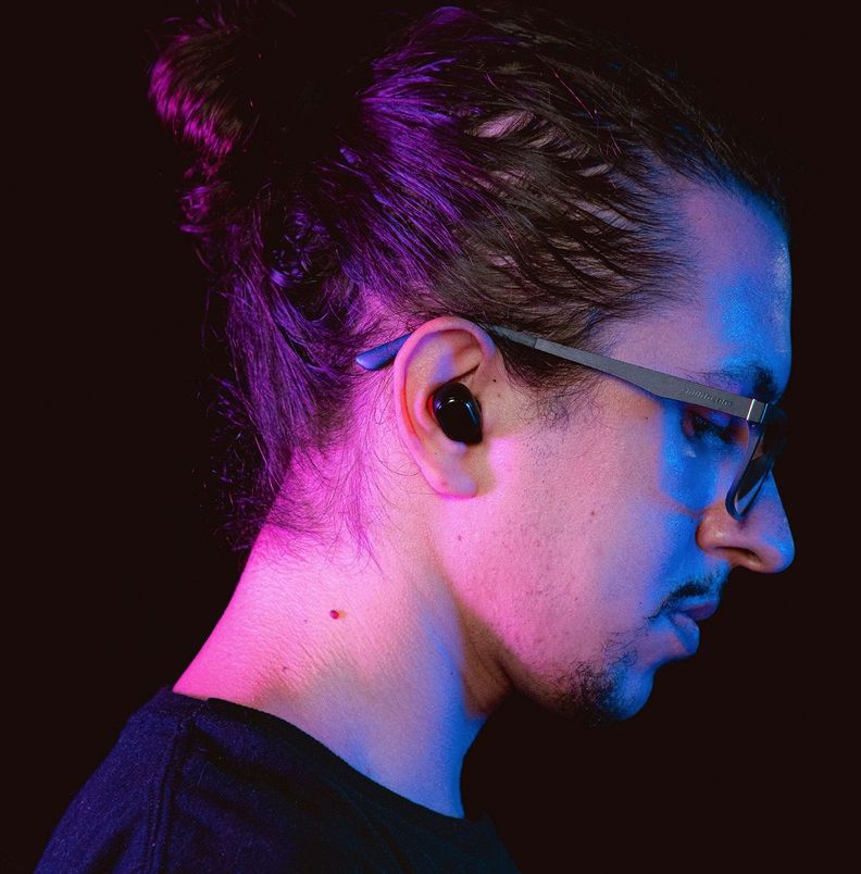 Audífonos Inalámbricos Motomo MICROBUDS, True Wireless, In-Ear, Bluetooth, Color Negro -2