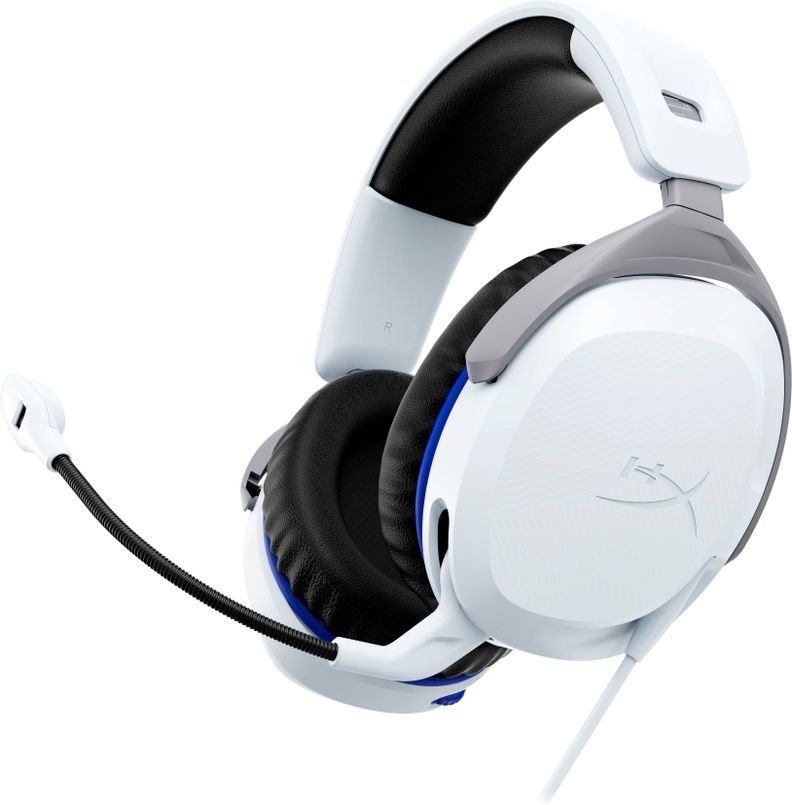 Audífonos Gamer HyperX Cloud Stinger 2, 3,5mm, PS5, Color Blanco-0