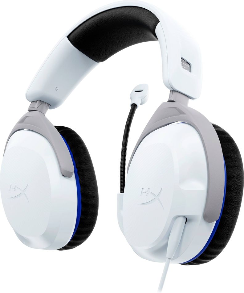 Audífonos Gamer HyperX Cloud Stinger 2, 3,5mm, PS5, Color Blanco-3